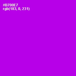 #B700E7 - Electric Violet Color Image