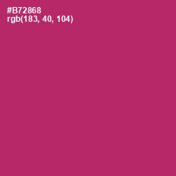 #B72868 - Hibiscus Color Image