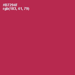 #B7294F - Night Shadz Color Image