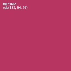 #B73661 - Hibiscus Color Image