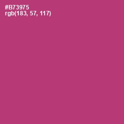 #B73975 - Hibiscus Color Image
