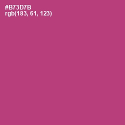 #B73D7B - Royal Heath Color Image