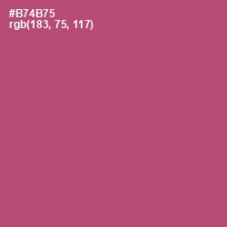 #B74B75 - Cadillac Color Image