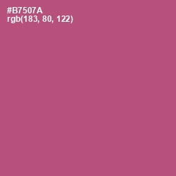 #B7507A - Cadillac Color Image