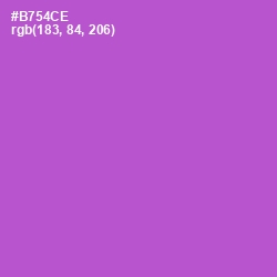 #B754CE - Amethyst Color Image