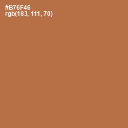 #B76F46 - Santa Fe Color Image