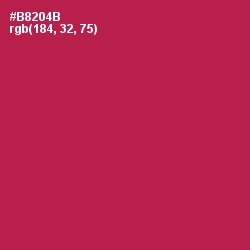 #B8204B - Night Shadz Color Image