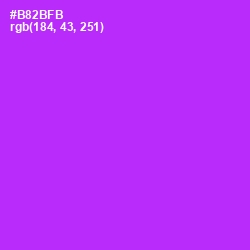 #B82BFB - Electric Violet Color Image