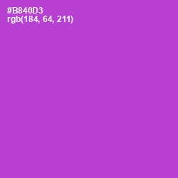 #B840D3 - Amethyst Color Image