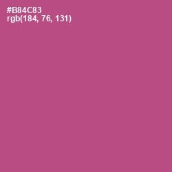 #B84C83 - Tapestry Color Image