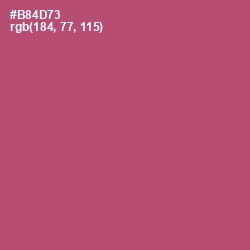 #B84D73 - Cadillac Color Image