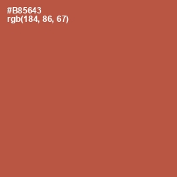 #B85643 - Crail Color Image