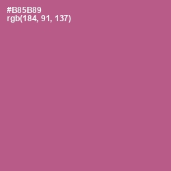 #B85B89 - Tapestry Color Image