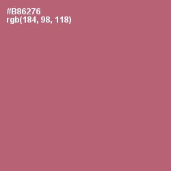 #B86276 - Coral Tree Color Image