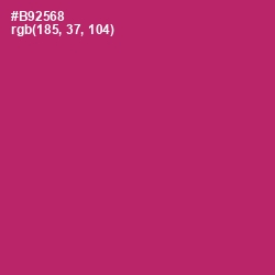 #B92568 - Hibiscus Color Image