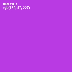 #B939E3 - Electric Violet Color Image