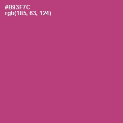 #B93F7C - Royal Heath Color Image