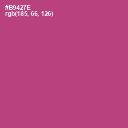 #B9427E - Blush Color Image