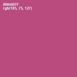 #B94B7F - Cadillac Color Image