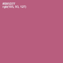 #B95D7F - Cadillac Color Image