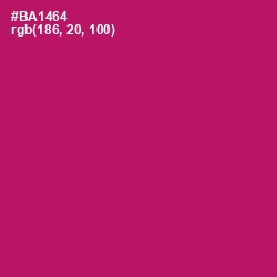 #BA1464 - Lipstick Color Image