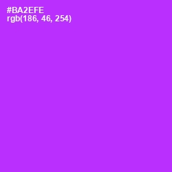 #BA2EFE - Electric Violet Color Image