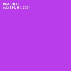 #BA3DEB - Electric Violet Color Image