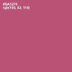 #BA5276 - Cadillac Color Image