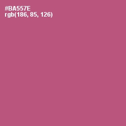 #BA557E - Cadillac Color Image