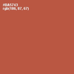 #BA5743 - Crail Color Image