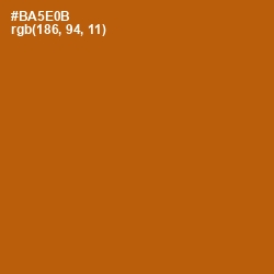 #BA5E0B - Rose of Sharon Color Image