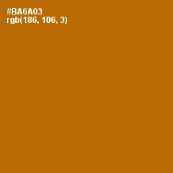 #BA6A03 - Mai Tai Color Image