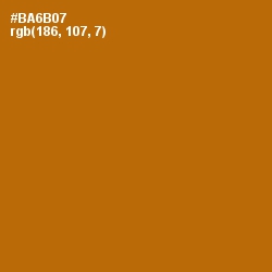 #BA6B07 - Mai Tai Color Image
