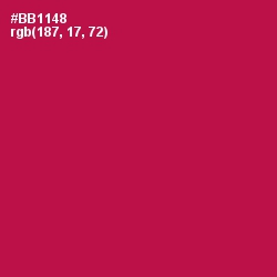 #BB1148 - Jazzberry Jam Color Image