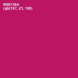 #BB1564 - Lipstick Color Image