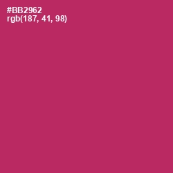 #BB2962 - Hibiscus Color Image