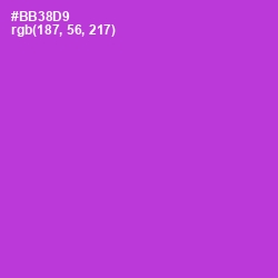 #BB38D9 - Electric Violet Color Image