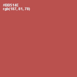 #BB514E - Crail Color Image