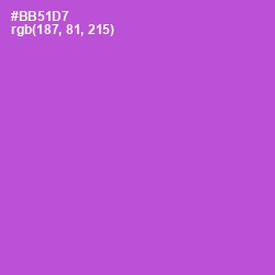#BB51D7 - Amethyst Color Image