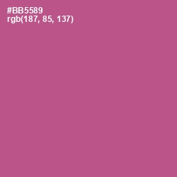 #BB5589 - Tapestry Color Image