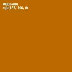 #BB6A00 - Mai Tai Color Image