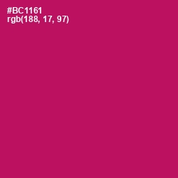 #BC1161 - Lipstick Color Image