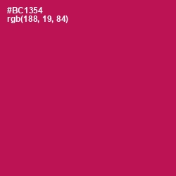 #BC1354 - Jazzberry Jam Color Image