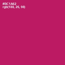 #BC1A62 - Lipstick Color Image