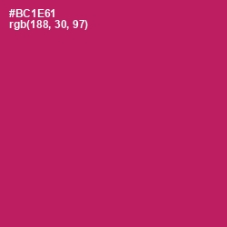 #BC1E61 - Lipstick Color Image