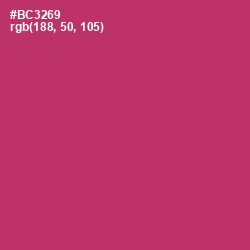#BC3269 - Hibiscus Color Image