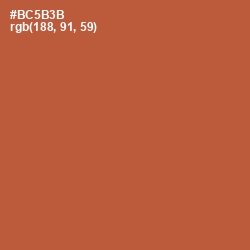 #BC5B3B - Tuscany Color Image