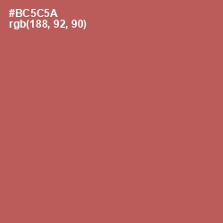 #BC5C5A - Matrix Color Image