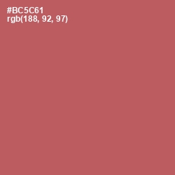 #BC5C61 - Cadillac Color Image
