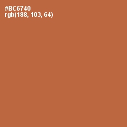 #BC6740 - Santa Fe Color Image